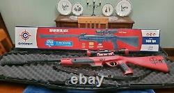 Custom Crosman Diamondback Nitro Piston 1400 FPS. 177 Deadpool theme Break Barrel