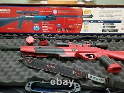 Custom Crosman Diamondback Nitro Piston 1400 FPS. 177 Deadpool theme Break Barrel