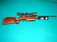 Custom Pcp. 22 &. 177 Pellet Air Rifle + 2nd Bottle, 2 Mags, Moderator & Scope