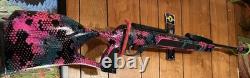 Custom Painted Gamo Swarm Magnum 10x GEN3i. 22 10 shot Air Rifle +Scope $289 New