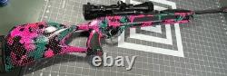 Custom Painted Gamo Swarm Magnum 10x GEN3i. 22 10 shot Air Rifle / UV Reactive