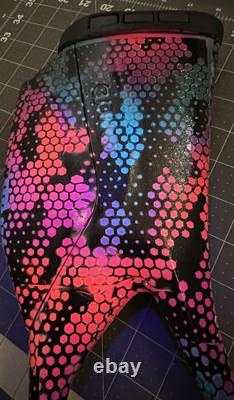 Custom Painted Gamo Swarm Magnum 10x GEN3i. 22 10 shot Air Rifle / UV Reactive