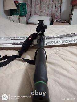 (Custom build). 22 Cal Whisper Fusion Mach 1 with a 3 X 9 X 40 BSA scope