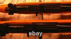 DAISY Powerline 853 Target Rifle. 177 Pellet Wood Stock Peep Sight