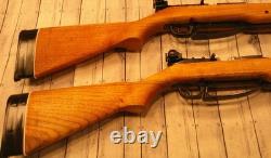DAISY Powerline 853 Target Rifle. 177 Pellet Wood Stock Peep Sight