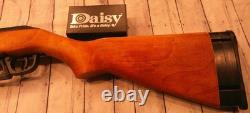 DAISY Powerline 853 Target Rifle. 177 Pellet Wood Stock with new Peep Sight