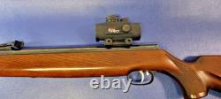 Early Beeman Model R8 Air Rifle. 177 San Rafael CA + Red Dot Scope TR2007