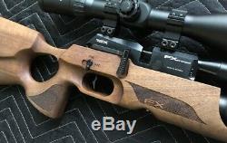 FX Crown. 25 in Walnut (Air Rifle Pellet Gun) Worlds Most Accurate Air Rifle