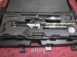 FX Impact X Precharged Pneumatic (PCP) Air Rifle. 22 Pellet with Scope & Case