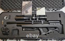 FX WILDCAT MKIII Air Rifle with 6-24X50 FFP Scope Atlas bipod Halo xl450