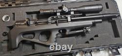 FX WILDCAT MKIII Air Rifle with 6-24X50 FFP Scope Atlas bipod Halo xl450