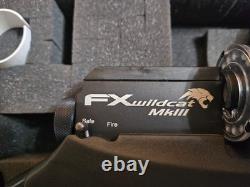 FX WILDCAT MKIII Air Rifle with 6-24X50 FFP Scope Atlas bipod Halo xl450