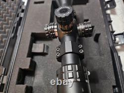 FX WILDCAT MKIII Air Rifle with 6-24X50 FFP Scope Atlas bipod Halo xl450