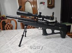 FX WILDCAT MKIII Air Rifle with 6-24X50 FFP Scope Atlas bipod Halo xl450