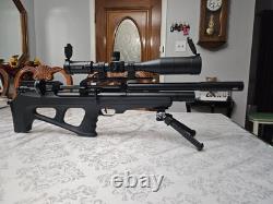 FX WILDCAT MKIII Air Rifle with 6-24X50 FFP Scope Atlas bipod Halo xl450