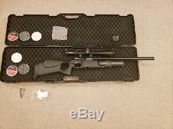 Fx Crown Pcp Air Rifle, Synthetic Stock and Pump 0.220 Caliber Barely Used