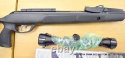 GAMO Swarm Magnum 10X Shot GEN 3i Inertia Fed. 22 Caliber Air Rifle WithScope