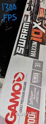 GAMO Swarm Whisper 10-shot Break Barrel Air Rifle. 177 Cal. With 4x32 Scope
