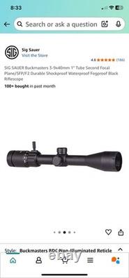 Gaming Swarm Hunter. 22 10-Shot Break Barrel Pellet Rifle + Scope, In Dec