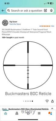 Gaming Swarm Hunter. 22 10-Shot Break Barrel Pellet Rifle + Scope, In Dec
