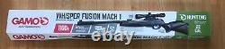 Gamo 611006325554 Whisper Fusion Mach 1 Air Rifle. 22 Cal NEW