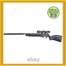 Gamo 611006795554 Raptor Whisper IGT. 22 Caliber 975 FPS Break Barrel Air Rifle