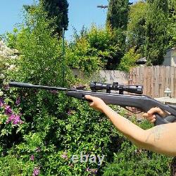 Gamo BB Silent Cat Air Rifle Velocity 1250 Used- With Pellets + Target