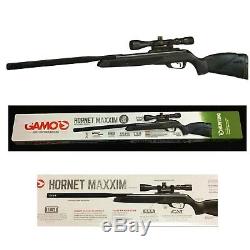 Gamo Hornet Maxxim Pro Shot IGT Air Rifle. 22 Caliber with Scope 611006815554
