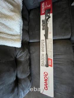 Gamo Shadow Whisper. 177 Cal Break Barrel Air Rifle with 4x32 Scope New Open Box