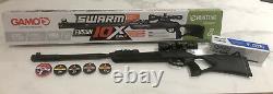 Gamo Swarm Fusion 10X GEN2.22 CAL Air Rifle with upgraded UTG Bugbuster Scope