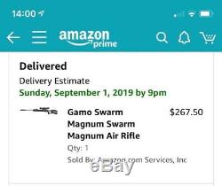 Gamo Swarm Magnum Air Rifle. 22 Caliber