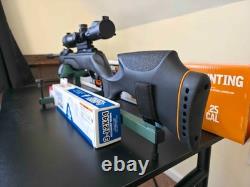 Gamo Swarm Magnum Pro 8x Gen3i Pellet Rifle with UTG 3-12x44 Scope + Mount & Case