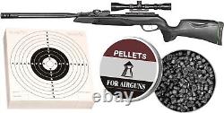 Gamo Swarm Maxxim 10X Gen2.22 Cal 10-Shot Pellet Rifle 1000 FPS Air Gun Bundle