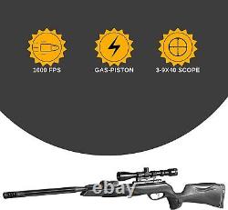 Gamo Swarm Maxxim 10X Gen2.22 Cal 10-Shot Pellet Rifle 1000 FPS Air Gun Bundle