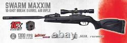 Gamo Swarm Maxxim. 177 Cal Multishot Air Rifle with3-9x40mm Scope (Refurbished)