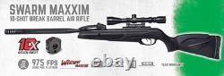 Gamo Swarm Maxxim. 22 Caliber 10x shot Break Barrel Air Rifle (Refurbished)