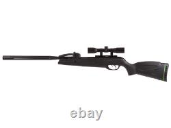 Gamo Swarm Whisper 0.22 Cal Breakbarrel Spring Piston Pellet Air Rifle, Scoped