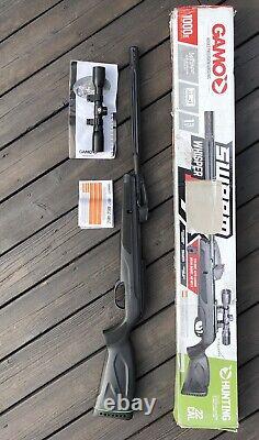 Gamo Swarm Whisper. 22 Cal 1000FPS 10-Shot Break Barrel Air Rifle 611006875554