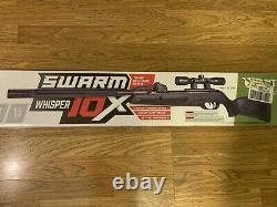 Gamo Swarm Whisper. 22 Cal. Break Barrel Pellet Piston Air Rifle Gun 10x Withscope