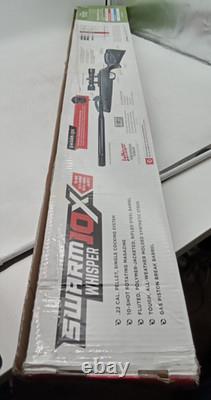 Gamo USA Swarm Whisper. 22 Pellet Air Rifle 975 FPS 19 Barrel Black Synthetic