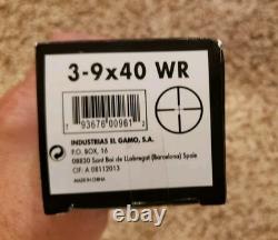 Gamo Whisper Air Rifle 4.5.177 Pellet with3x9x40 Scope 1200 FPS with Box Excellent