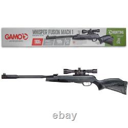 Gamo Whisper Fusion Mach 1.22 Caliber Break Barrel Air Rifle with 3-9×40 Scope