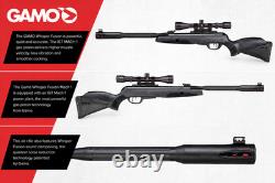 Gamo Whisper Fusion Mach 1.22 Pellet Rifle Break Barrel IGT Gas Piston Scope