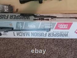 Gamo Whisper Fusion Mach 1 IGT Gas Piston. 22 Cal Break Barrel Air Rifle w Scope