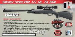 Gamo Whisper Fusion Pro. 177 Cal 1400 fps with 3-9X40AO Scope Air Rifle (Refurb)