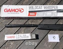 Gamo Wildcat Whisper. 22 Caliber Pellet IGT Air Rifle With 4x32 Scope