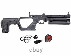 HATSAN Jet 2 Black. 25 cal PCP Air Pistol Converts to Air Rifle