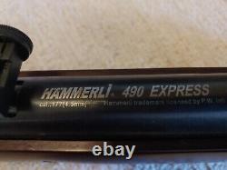 Hammerl pellet rifle. 177 cal