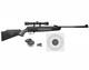 Hatsan 1000s Spring Striker Combo. 25cal Break Barrel Airrifle Withpellets&targets