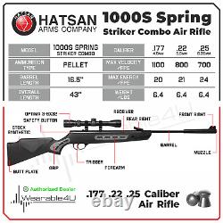 Hatsan 1000S Spring Striker Combo Break Barrel Air Rifle